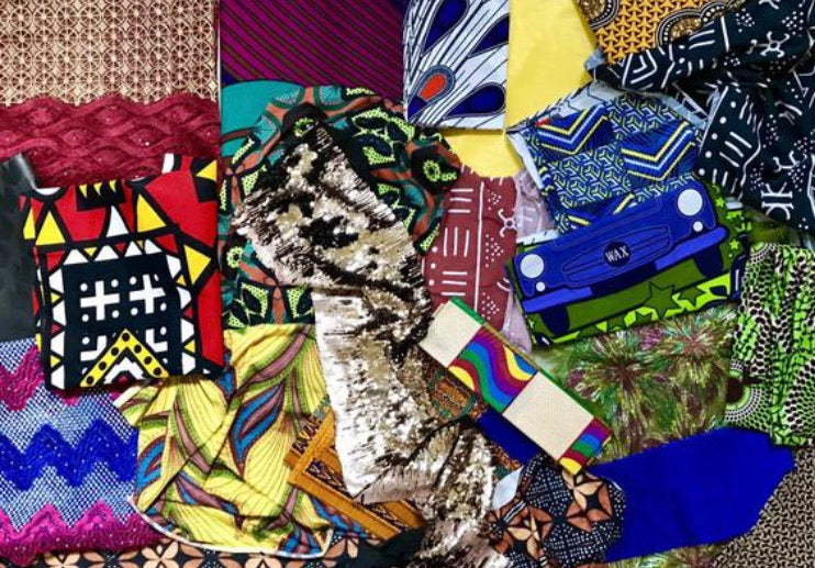 Ankara Fabric Squares/Scraps/Remnants – Zesty-Couture