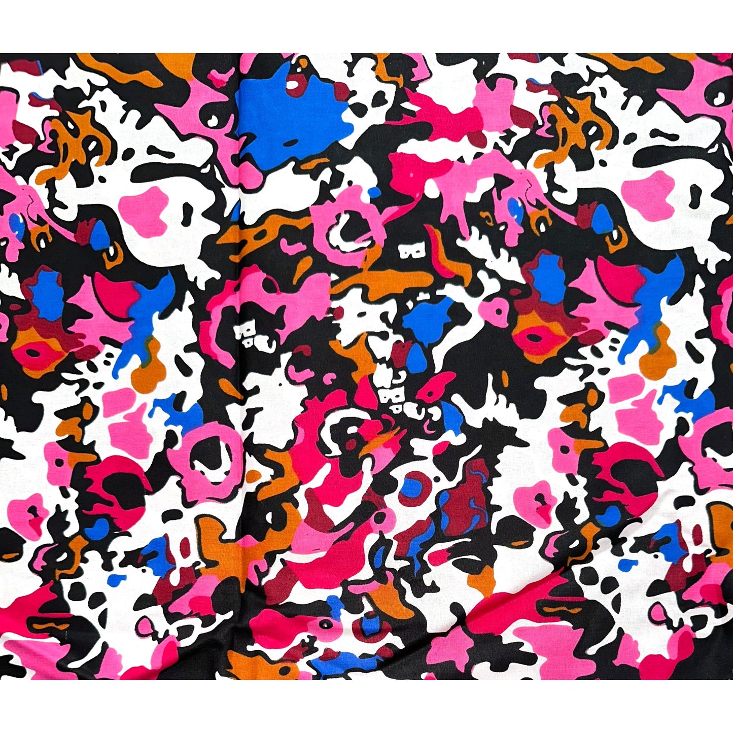 African Print Fabric/ Ankara - Pink, Blue, Brown, Black ‘Crazy, Sexy, Cool', YARD or WHOLESALE