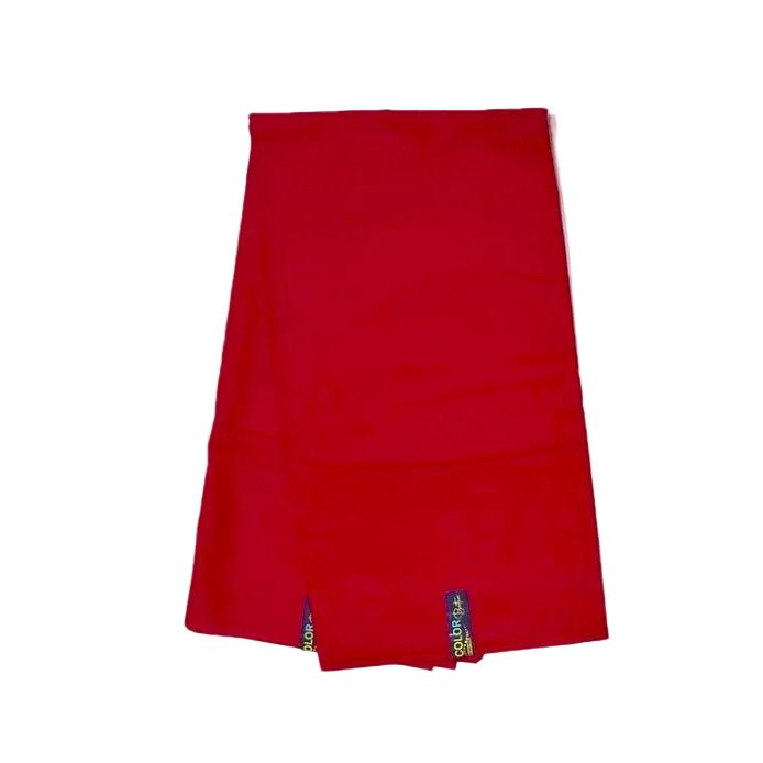African Print Fabric/ Ankara - Solid Red, Per Yard or Wholesale