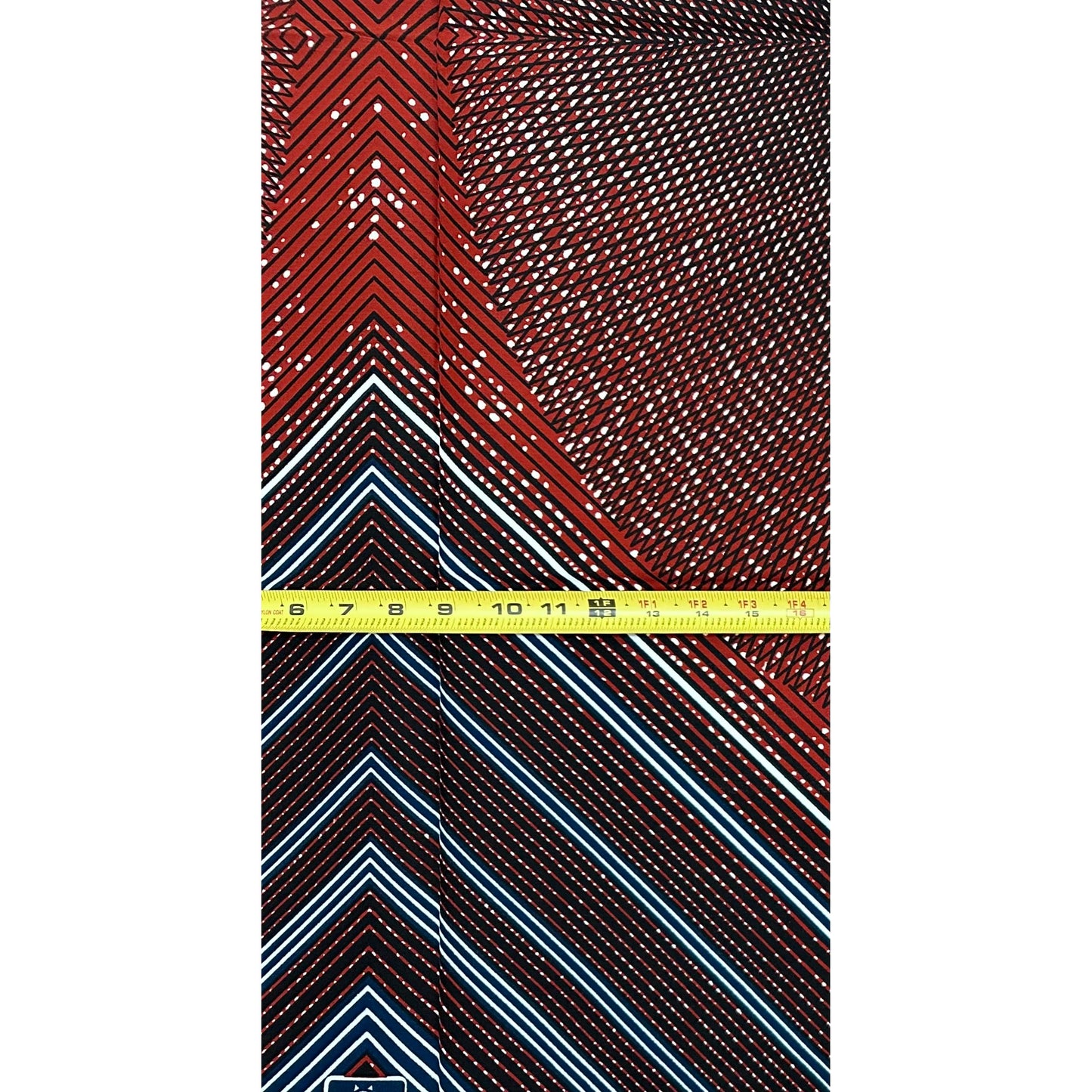 African Print Fabric/ Ankara - Brown, Black "The Deal Closer", 1 YARD