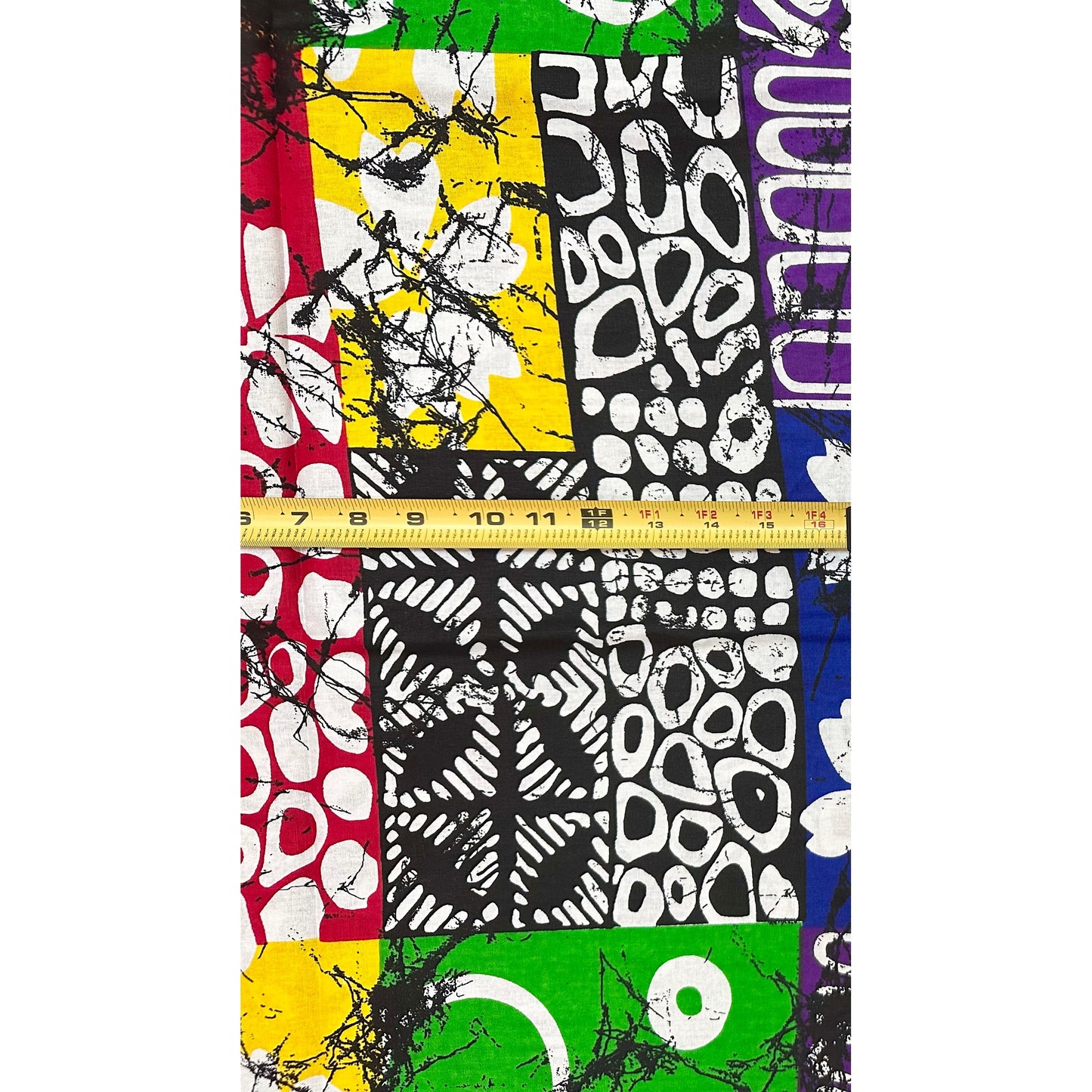 African Print Fabric/ Ankara - Multicolored 'Beautiful Chaos', YARD or WHOLESALE
