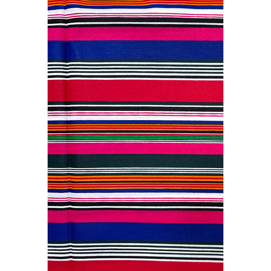 African Print Fabric/Ankara - Red, Blue, Pink, Green "Color Theory" Design, YARD or WHOLESALE