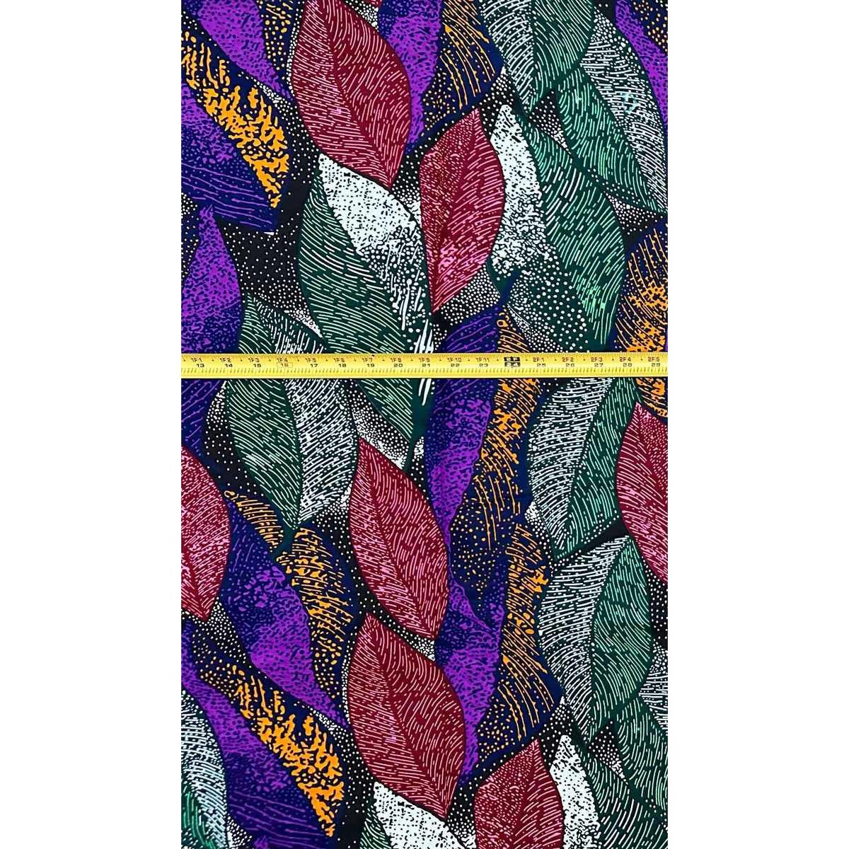 African Print Fabric/ Ankara - Multicolored 'Season After Season', YARD or WHOLESALE