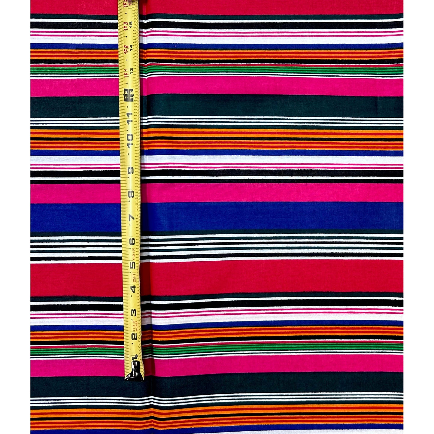 African Print Fabric/Ankara - Red, Blue, Pink, Green "Color Theory" Design, YARD or WHOLESALE