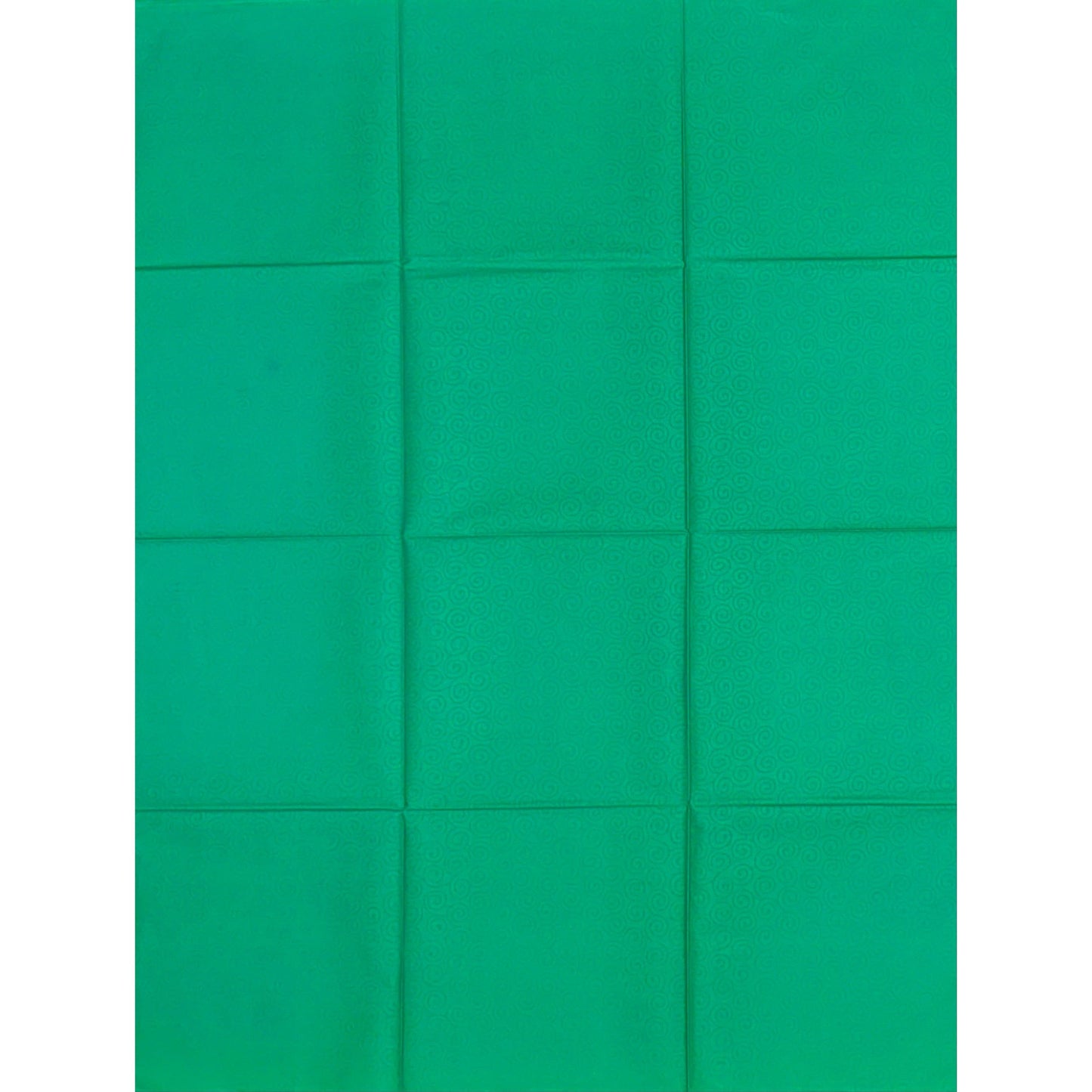 African Print Fabric/ Ankara - Solid Green, 1 YARD