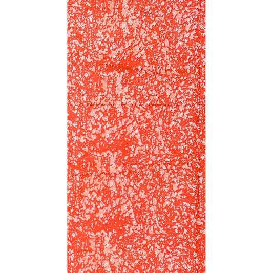 African Print Fabric/Ankara - Orange "Vintage Winehouse" Design, YARD or WHOLESALE