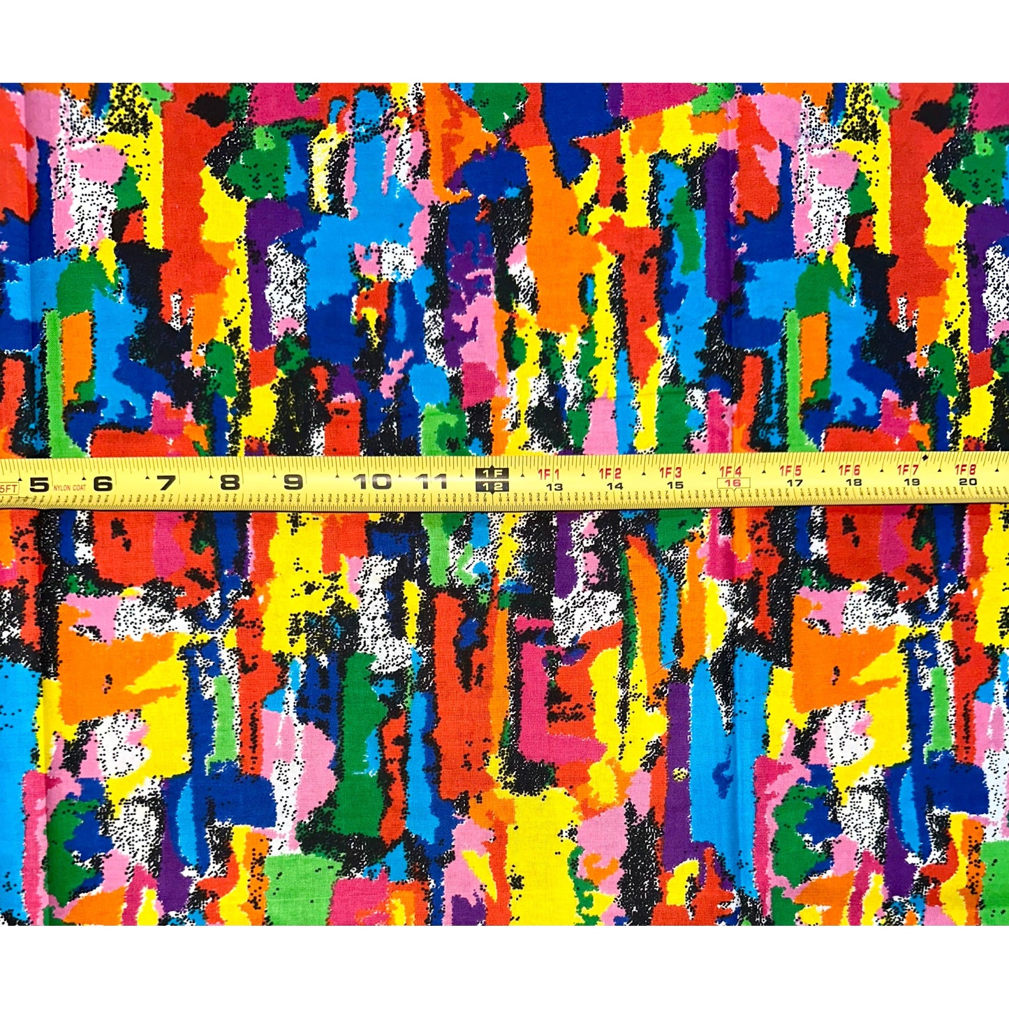 African Print Fabric/ Ankara - Multicolored 'Color Riot' Design, Yard or Wholesale