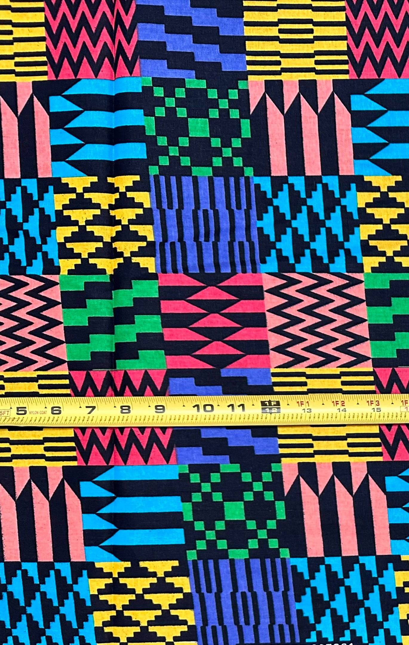 African Print Fabric/ Ankara - Multicolored 'Everybody Owes Her A Favor', YARD or WHOLESALE