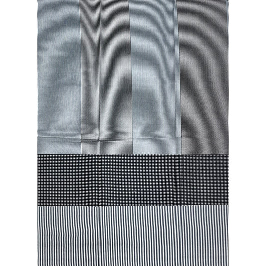African Print Fabric/ Ankara - Gray, Black, White 'Decatur Detour', YARD or WHOLESALE