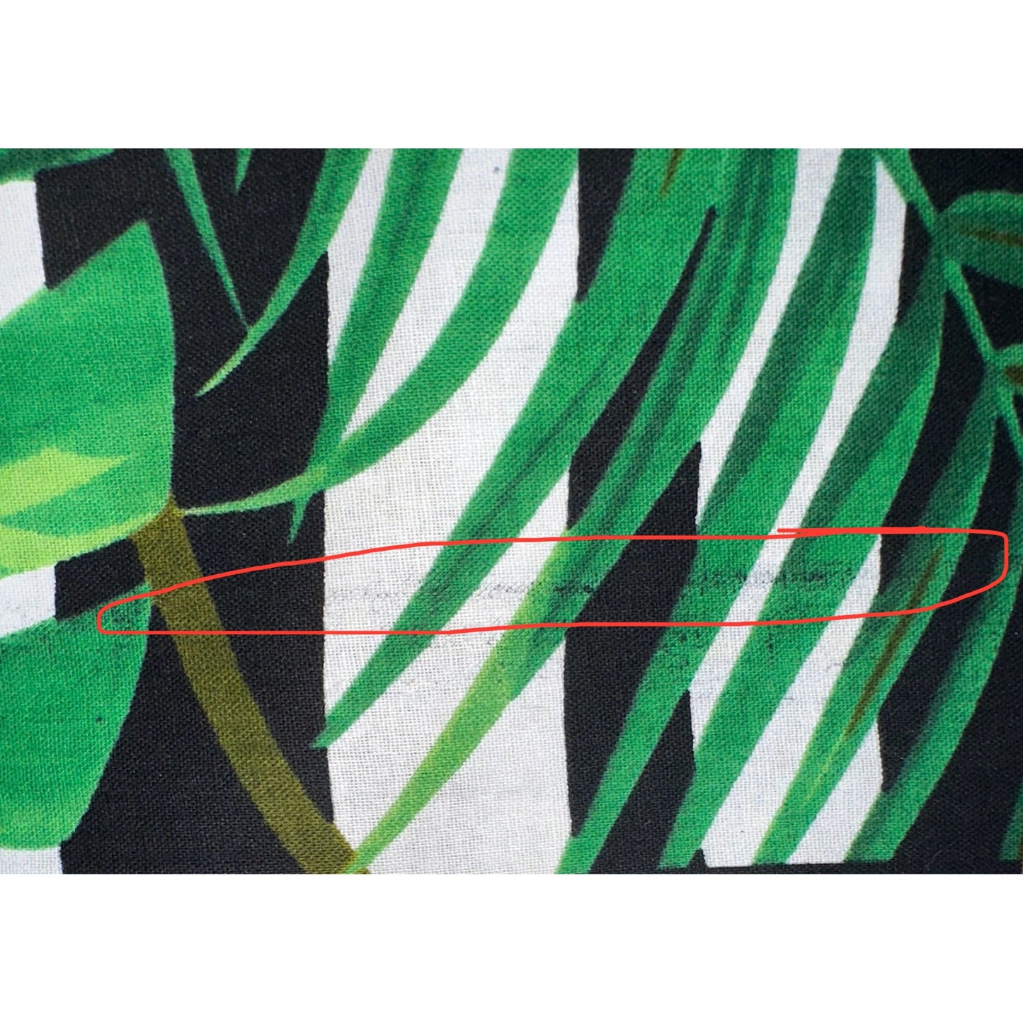 African Print Fabric/Ankara - Green, Orange, Black 'Island Ting', YARD or WHOLESALE