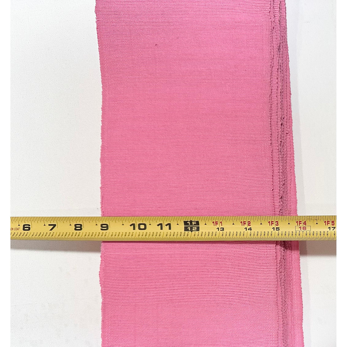 Aso-Oke Fabric / Yoruba Hand-Woven Textile – Solid Pink ‘Sherry’, Per Yard