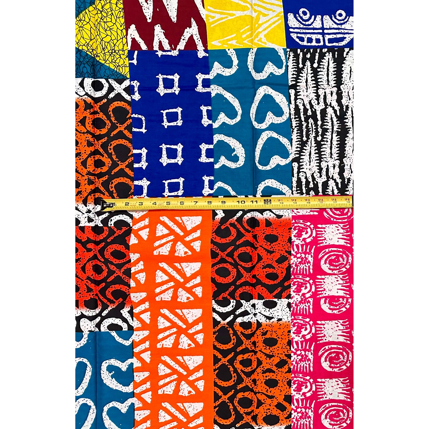 African Print Fabric/ Ankara - Multicolored 'The Loudest Woman in Lagos', YARD or WHOLESALE