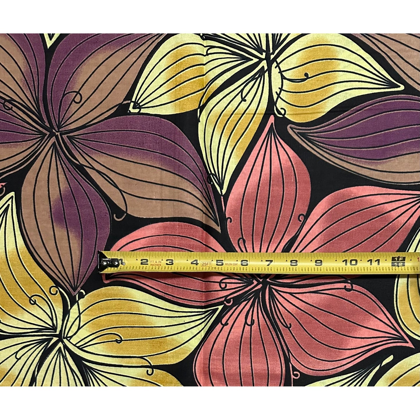 African Print Fabric/Ankara - Purple, Pink, Beige 'Sweet Magnolia', YARD or WHOLESALE