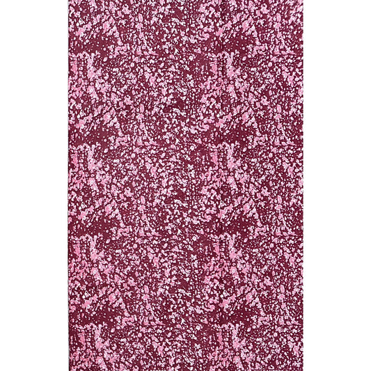 African Print Fabric/Ankara - Red, Pink "Vintage Winehouse" Design, YARD or WHOLESALE