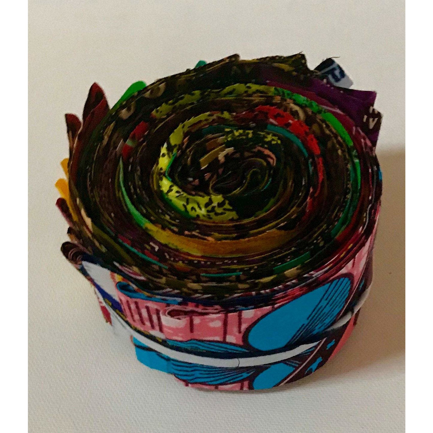 Jelly Roll Fabric - African Print Designs/ Ankara, Strip Roll Precut Quilting 2.5” Strips, Multiple Quantities Available