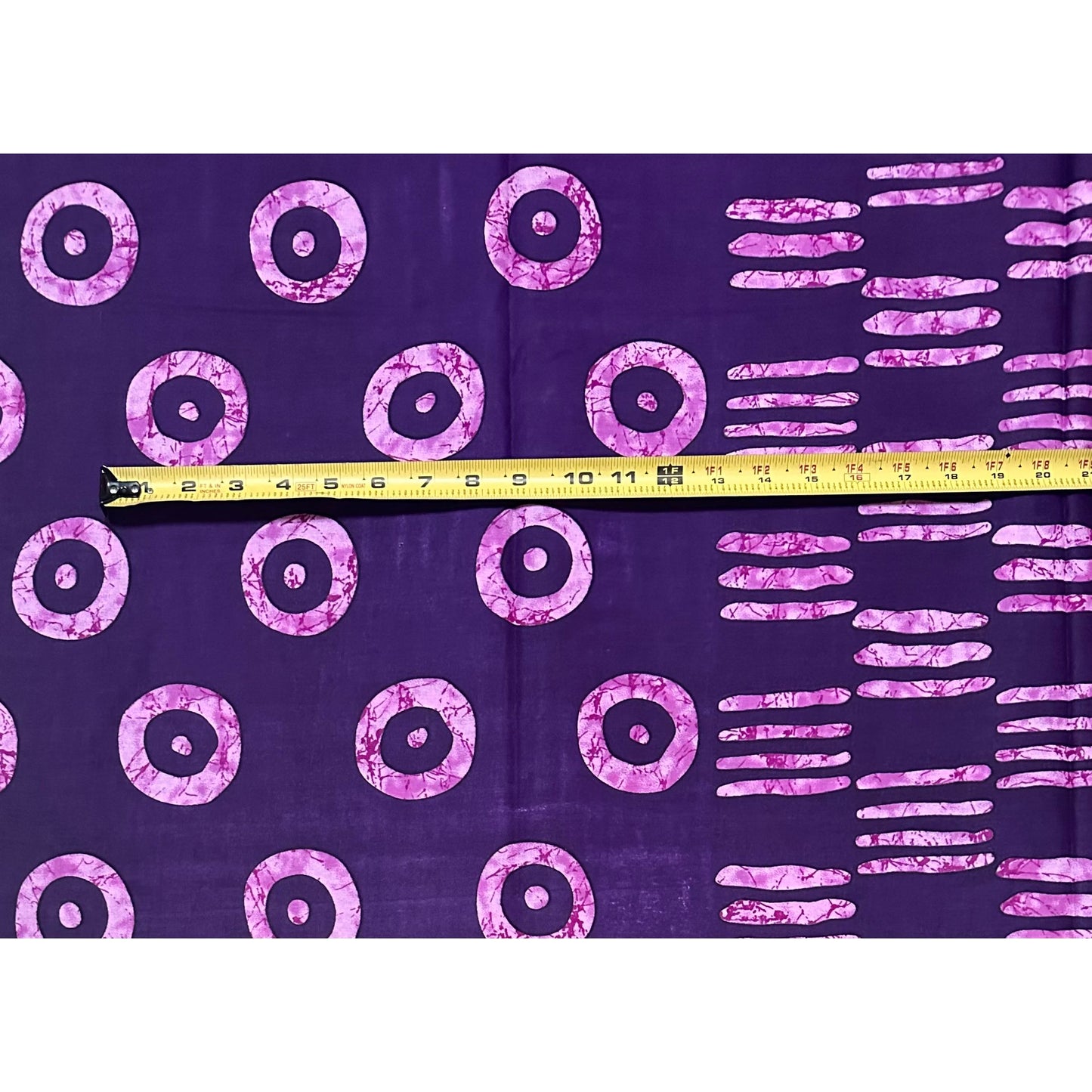 African Print Fabric/ Ankara - Shades of Purple 'Evening Proverbs', YARD or WHOLESALE