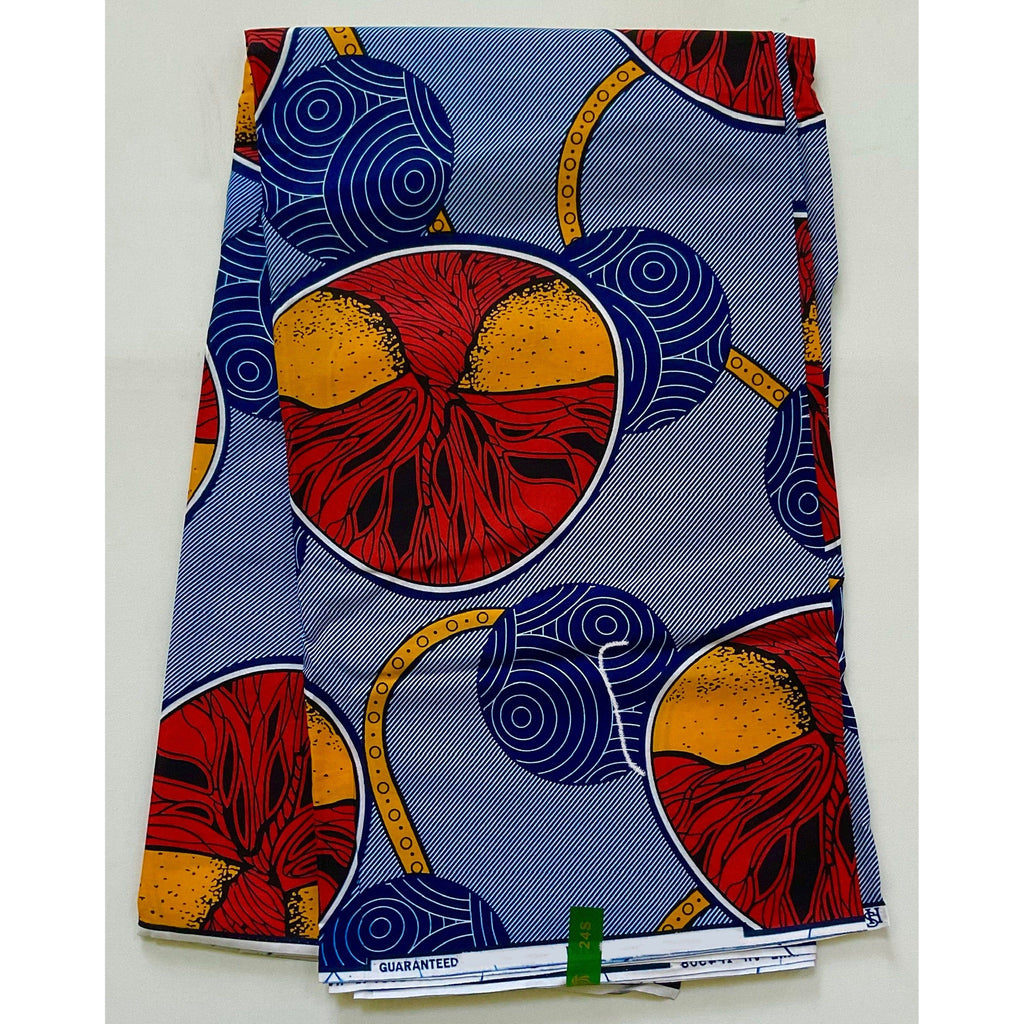 Exclusive Design African Wax Print Fabric in Stretch Fabric