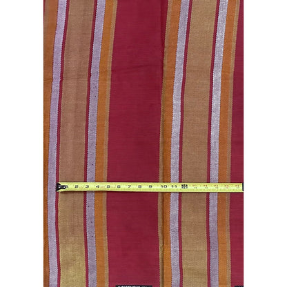 African Print Fabric/ Ankara - Red, Gold, Orange, Yellow 'Kano Standard', YARD or WHOLESALE