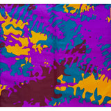African Print Fabric/ Ankara - Purple, Teal, Marigold, Brown 'Dahra Heat’ YARD or WHOLESALE
