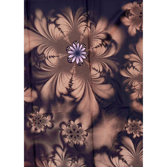 African Print Fabric/ Ankara - Brown, Black, Pink "Big Occasion", YARD or WHOLESALE