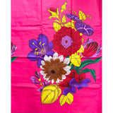 African Print Fabric/ Ankara - Hot Pink 'Epic Blooms', YARD or WHOLESALE