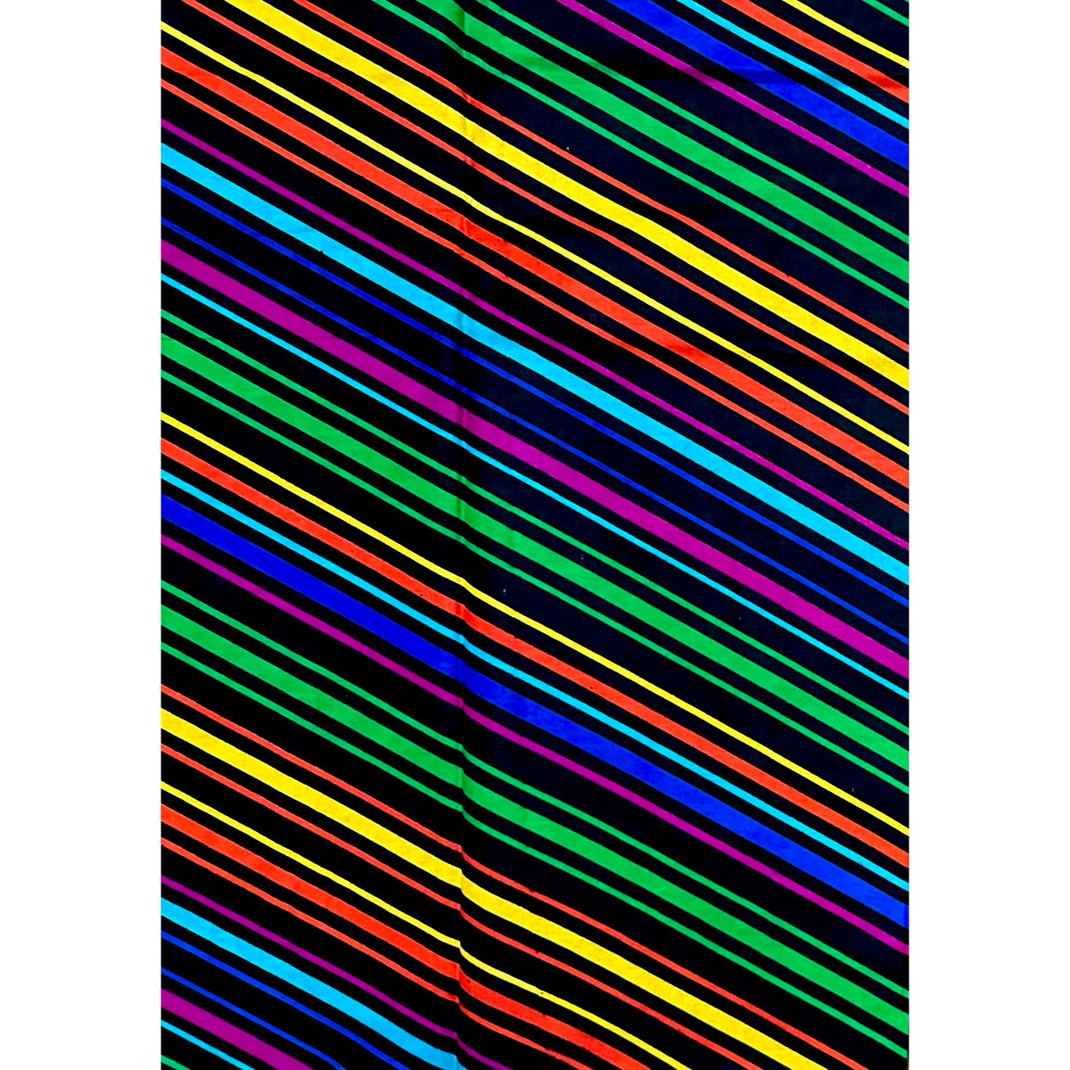 African Print Fabric/ Ankara - Multicolored 'Side Swipe', YARD or WHOLESALE