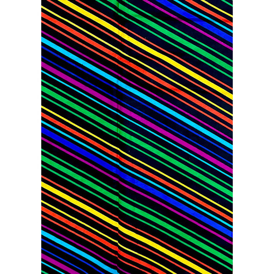 African Print Fabric/ Ankara - Multicolored 'Side Swiped', YARD or WHOLESALE