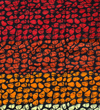 African Fabric/ Ankara - Red, Sienna, Orange, Beige, Black "Dùn Àkàrà", YARD or WHOLESALE