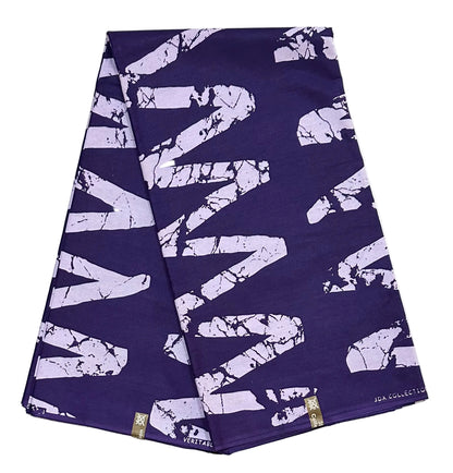 African Print Fabric/ Ankara - Shades of Purple ‘Bamba Violet', Per Yard or Wholesale