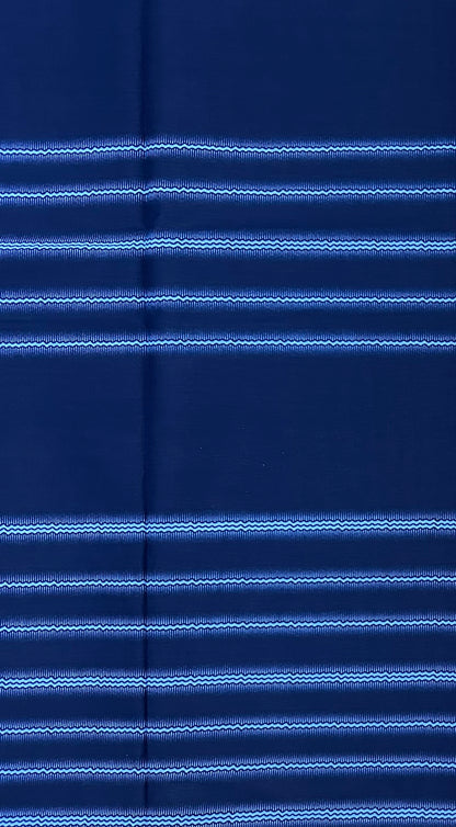 African Print Fabric/ Ankara - Shades of Blue 'The Weaver’s Tide', Yard or Wholesale