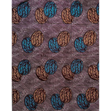 African Print Fabric/ Ankara - Blue, Brown 'Ziya’ YARD or WHOLESALE