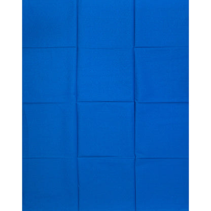 African Print Fabric/ Ankara - Solid Blue, 1 YARD