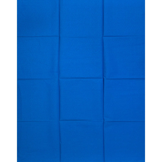 African Print Fabric/ Ankara - Solid Blue, 1 YARD