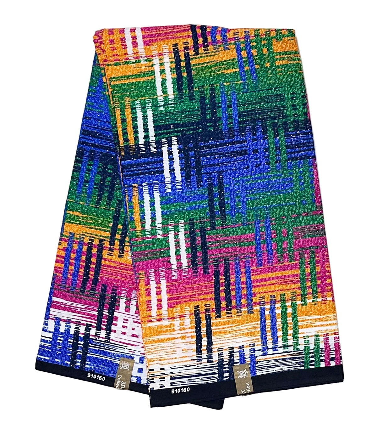 African Print Fabric/ Ankara - Multicolored 'The Exchange', YARD or WHOLESALE