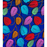 African Print Fabric/ Ankara - Blue, Red, Orange, Pink, Green 'Enitan', YARD or WHOLESALE