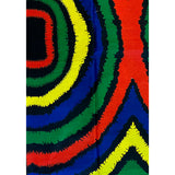 African Print Fabric/ Ankara - Red, Green, Blue, Yellow 'Madiba Reign', YARD OR WHOLESALE
