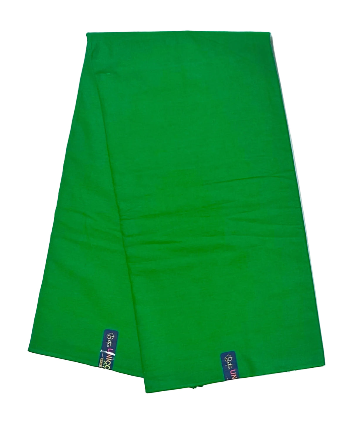 African Print Fabric/ Ankara - Solid Kelly Green, Per Yard or Wholesale