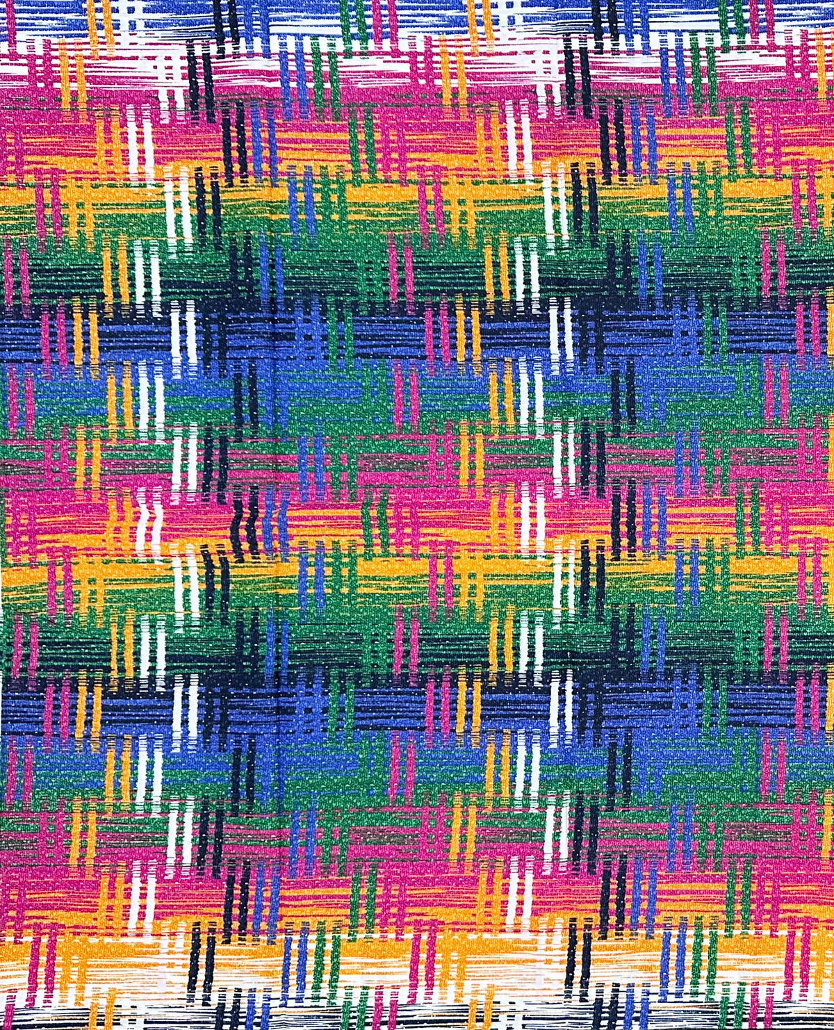 African Print Fabric/ Ankara - Multicolored 'The Exchange', YARD or WHOLESALE