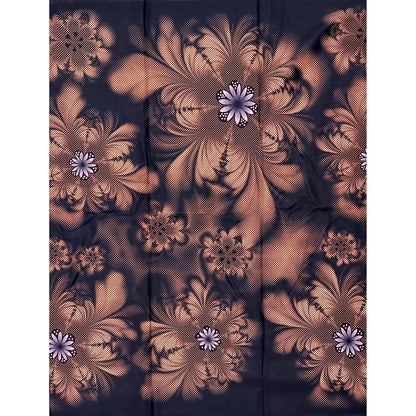 African Print Fabric/ Ankara - Brown, Black, Pink "Big Occasion", YARD or WHOLESALE