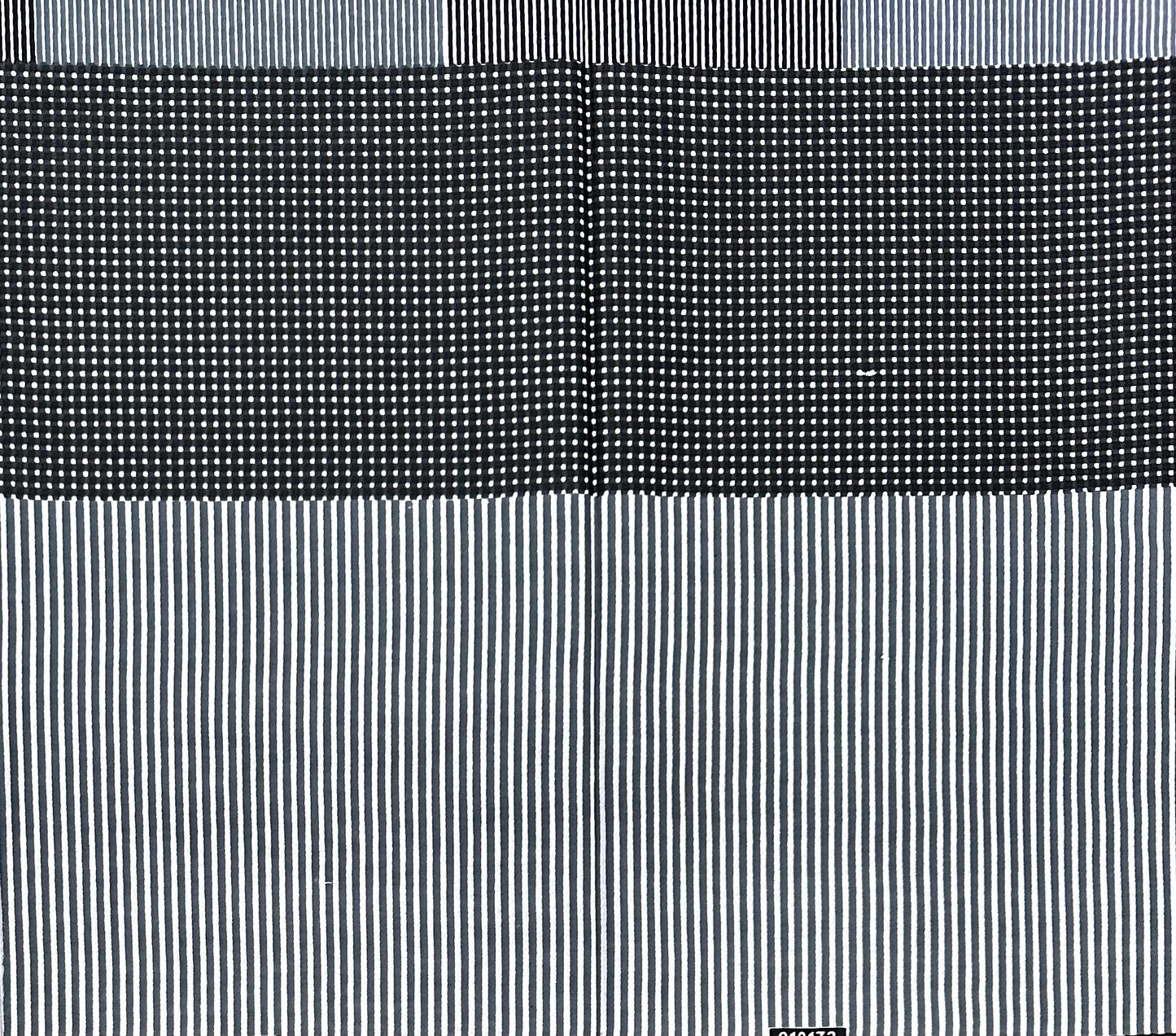African Print Fabric/ Ankara - Gray, Black, White 'Decatur Detour', YARD or WHOLESALE **Slightly Flawed**