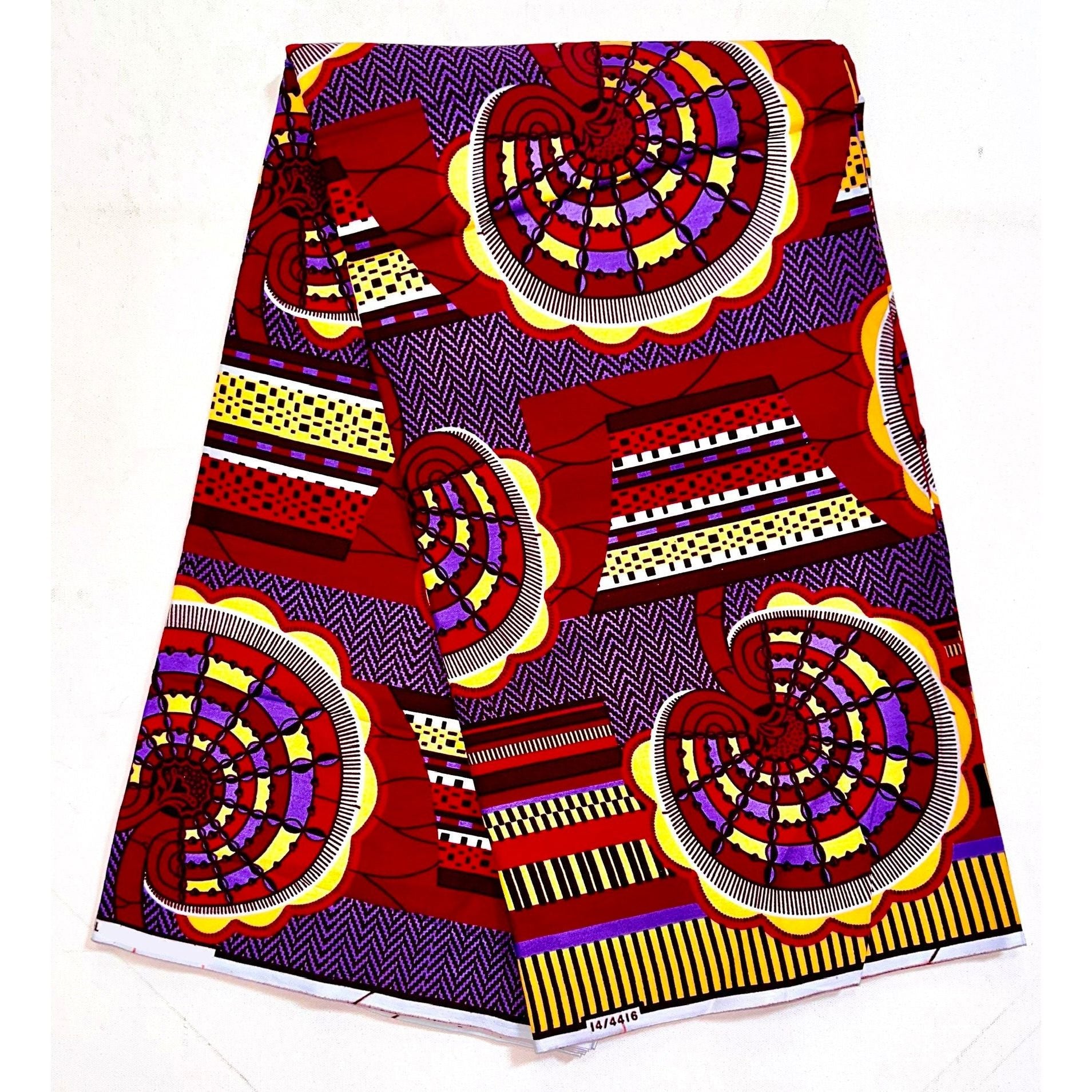 Print FAnkara - Purple, Red, Brown, Gold Print FAnkara - Purple, Red, Brown, Gold