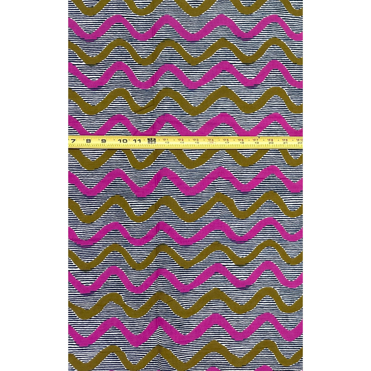 African Print Fabric/Ankara - Purple, Brown 'The Long Sway', YARD or WHOLESALE