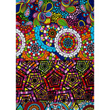 African Print Fabric/Ankara - Multicolored 'Mélange' Design, YARD or WHOLESALE