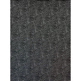 African Print Fabric/ Ankara - Black, White 'Seeds of the Soul' Design, YARD or WHOLESALE