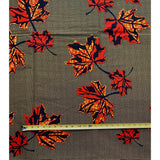 African Print Fabric/ Ankara - Orange, Brown "Fall Primer," YARD or WHOLESALE