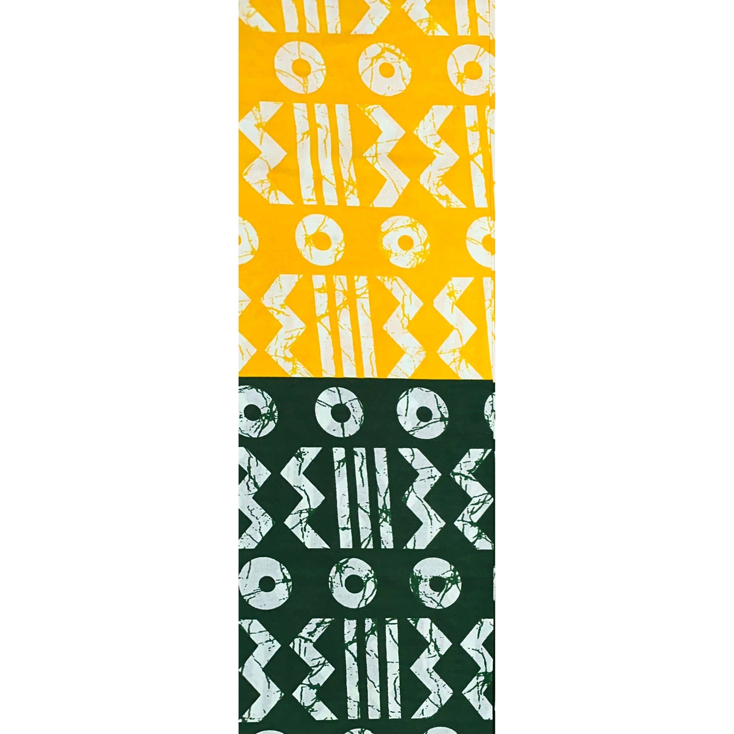 African Print Fabric/ Ankara - Red, Yellow, Green 'Tribe of Ọmọlúàbí', YARD or WHOLESALE