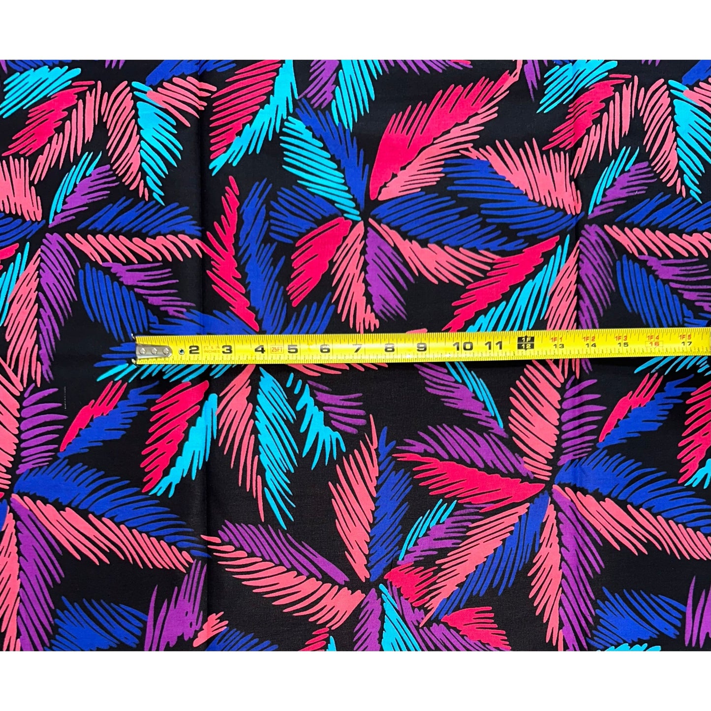 African Print Fabric/ Ankara - Pink, Blue, Purple, Black 'Mosaic of Mombasa' Design, YARD or WHOLESALE