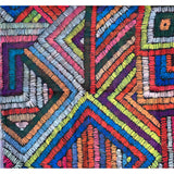 African Print, Chiffon Fabric - Rainbow "Kissi", ~2 Yards