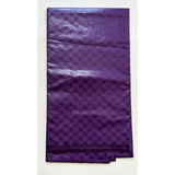 African Bazin (Brocade) Fabric - Purple, Per Yard