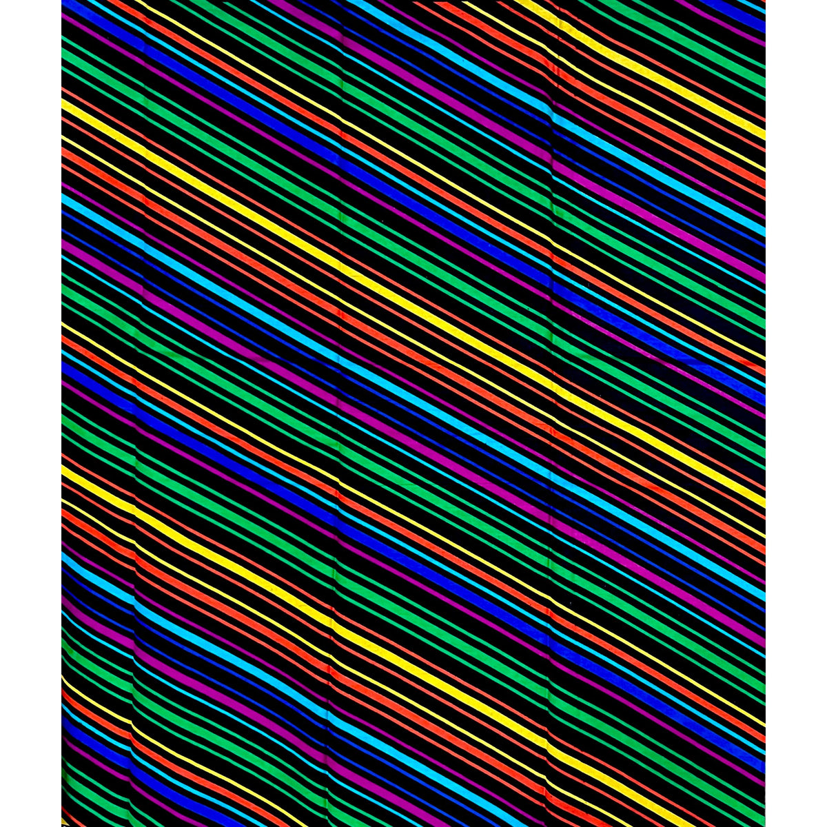 African Print Fabric/ Ankara - Multicolored 'Side Swipe', YARD or WHOLESALE